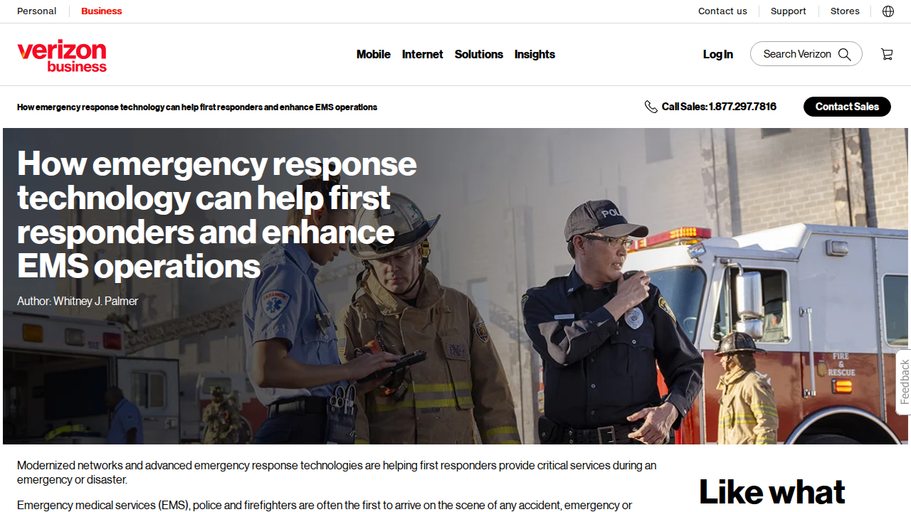 Screenshot of How Emergency Response Technology Can Help Enhance EMS Operations